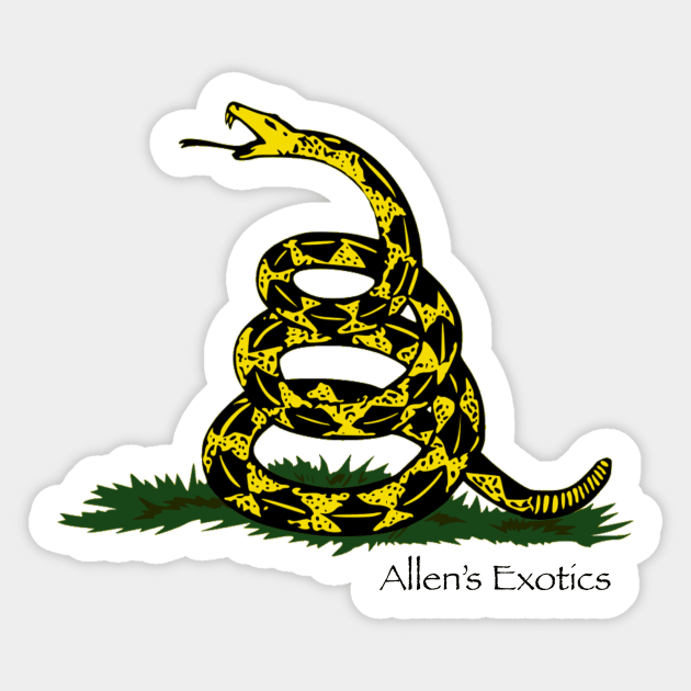 Gadsden Sticker by rocketcitydogrunner